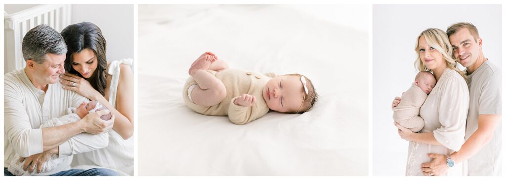 baby led sessions by Orlando newborn photographer