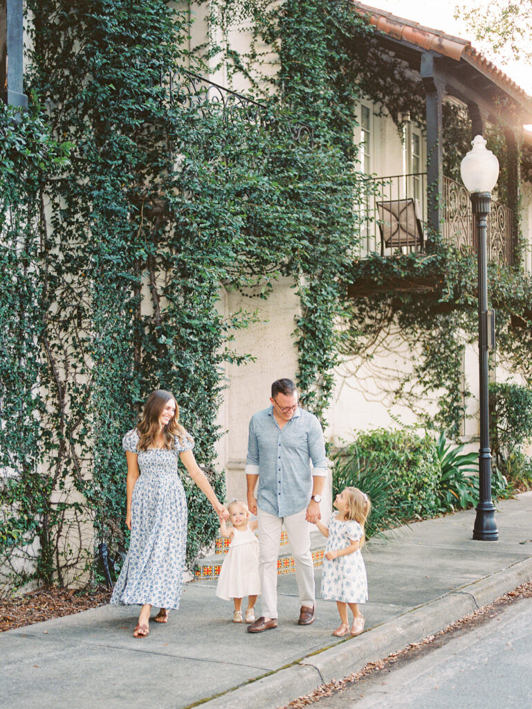 fall family session by Orlando lifestyle photographer