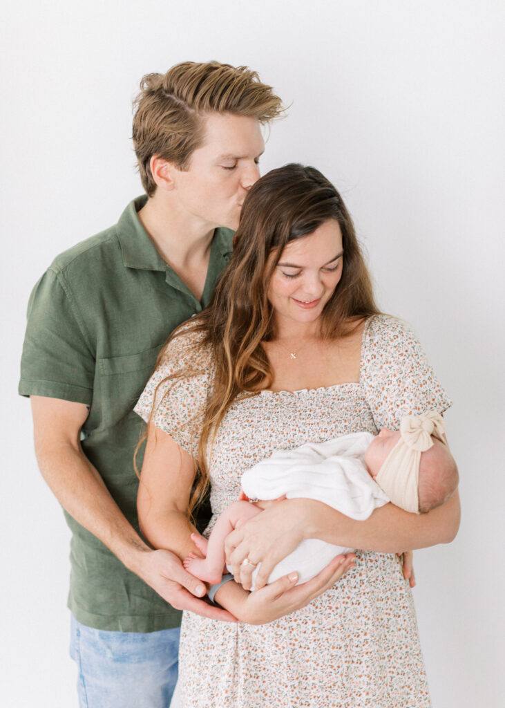 Bringing baby home by Orlando newborn photographer.