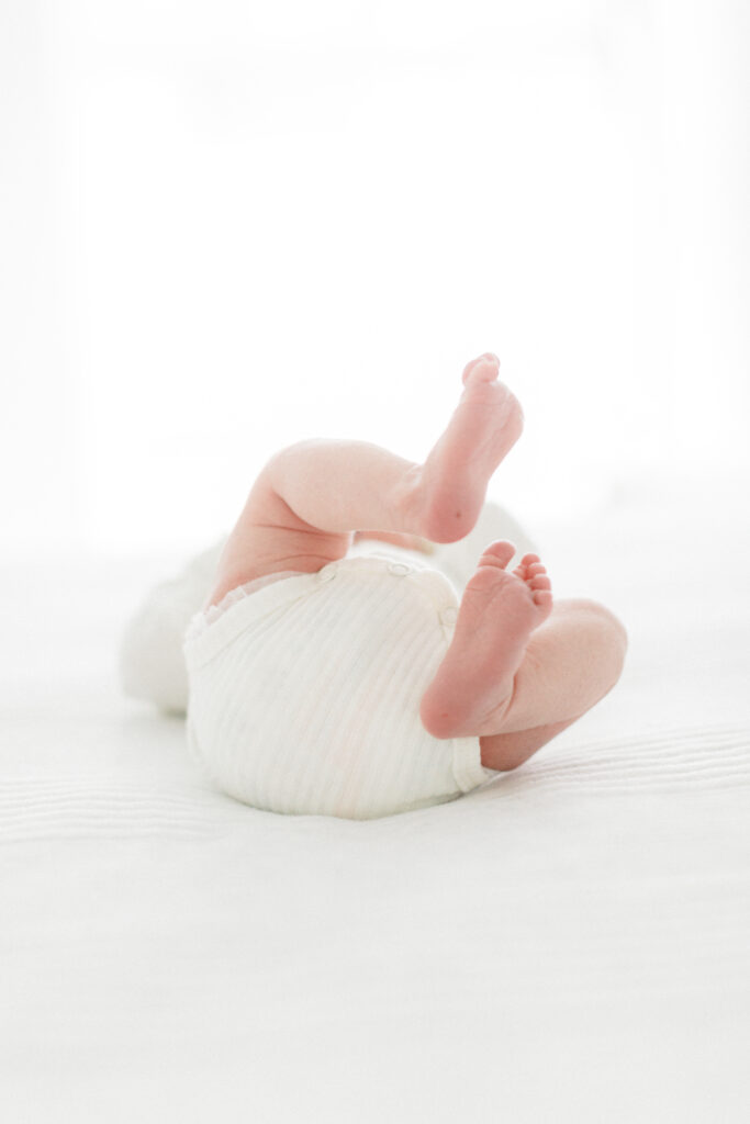 Baby details by Orlando newborn photographer.