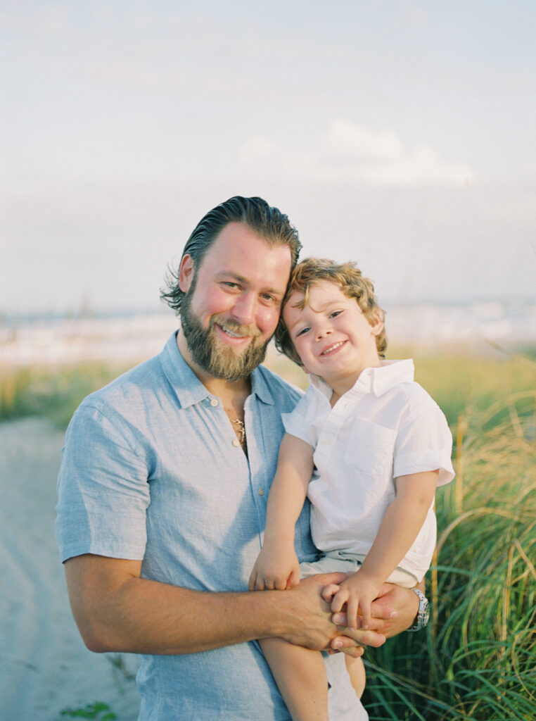 A sun soaked lifestyle session at Cocoa Beach by Orlando family photographer.