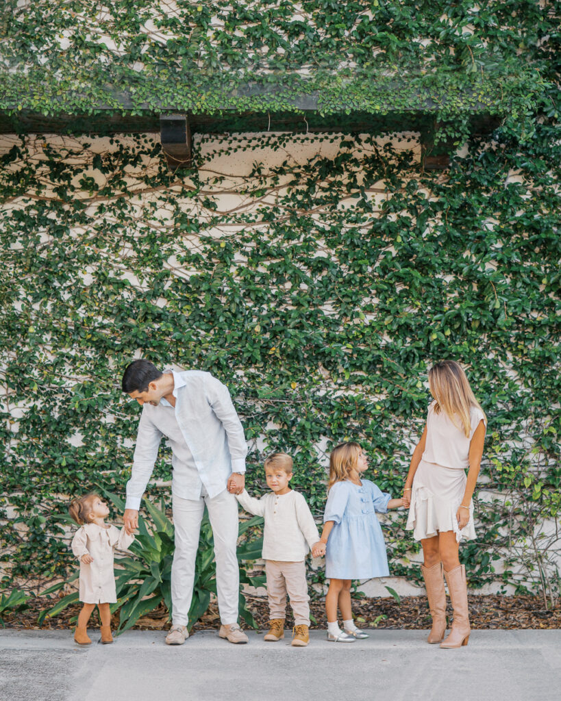 Sun filled family session by Orlando lifestyle photographer.