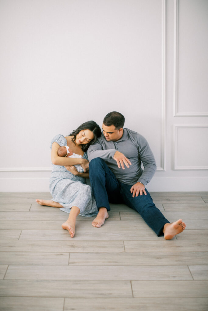 Orlando, FL lifestyle newborn photography.