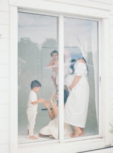A look inside as a family plays while awaiting a new baby in Orlando, FL.