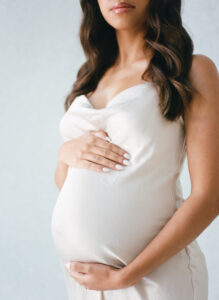 Light filled maternity session by Orlando luxury photographer