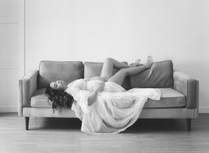 Ethereal studio session by Orlando Maternity photographer