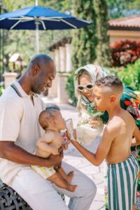 Candid luxury family photography session