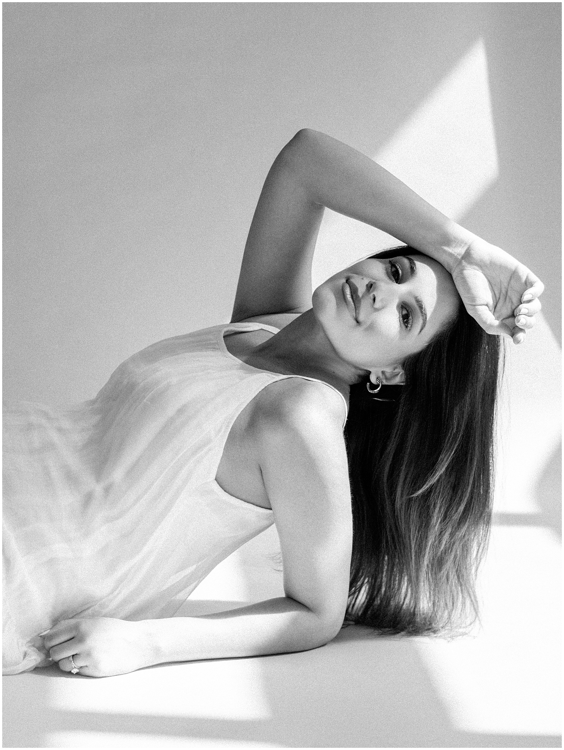Beautiful studio maternity session in Orlando, FL.