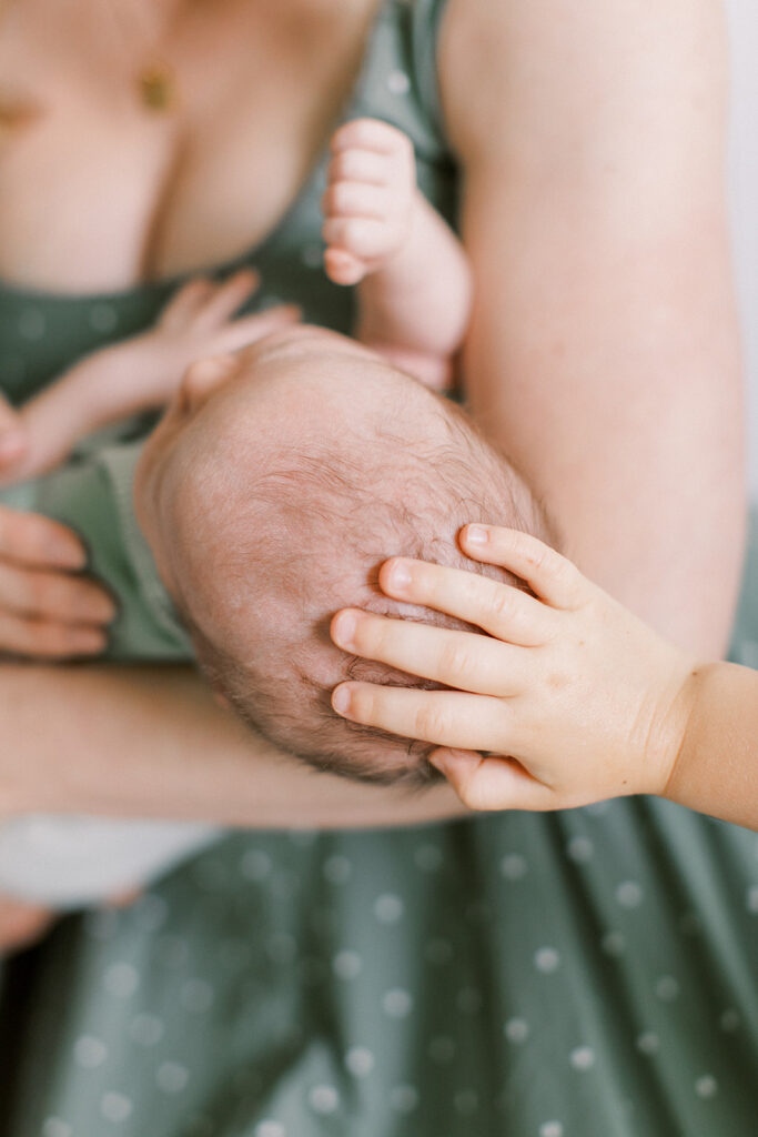 Sweet baby details documented by Orlando newborn photographer.
