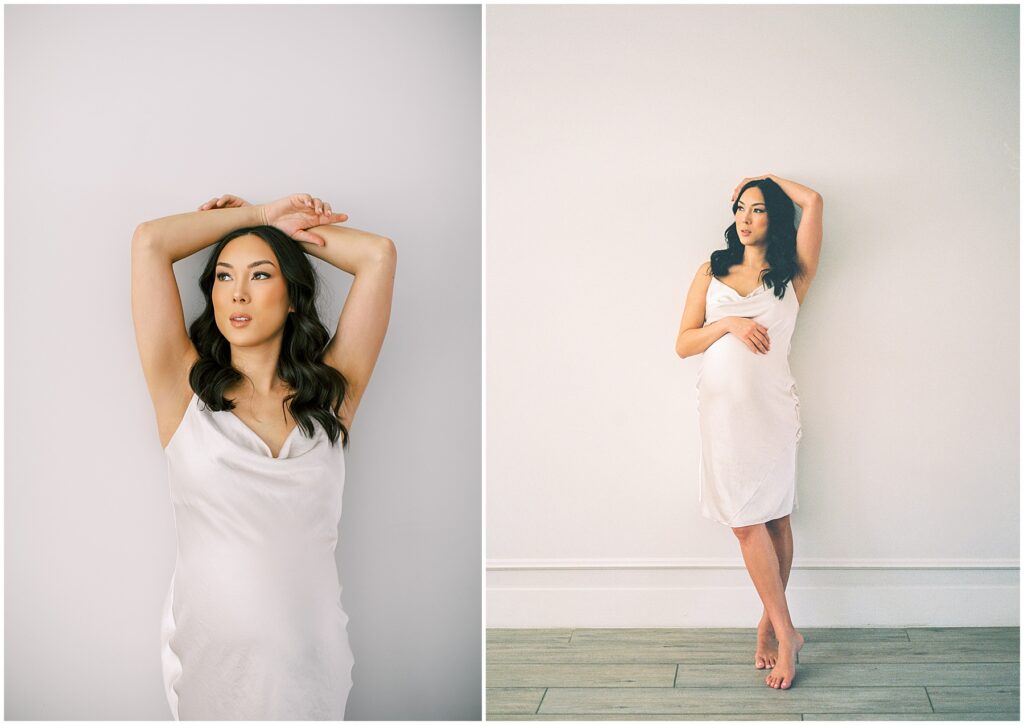 Stunning in-home maternity session by Orlando maternity photographer, Rooted Love.