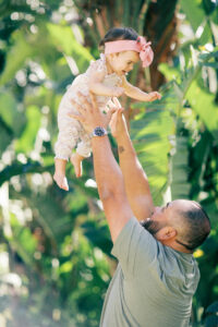 Orlando family photographer documenting baby's first year from newborn to first birthday, Rooted Love Photography.