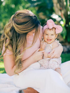 Orlando family photographer documenting baby's first year from newborn to first birthday, Rooted Love Photography.