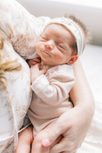 Orlando family photographer documenting baby's first year from newborn to first birthday, Rooted Love Photography.